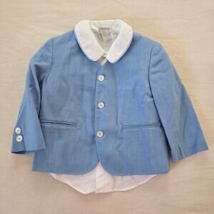 Vintage Blazer + Shirt Set 2t
